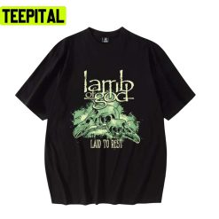 Laid To Rest Lamb Of God Retro 80s 90s Rock Band Unisex T-Shirt