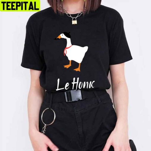 Le Honk Untitled Goose Cute Duck Unisex T-Shirt