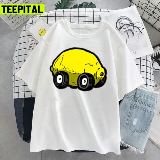 Lemon Car Meme Funny Illustration Unisex T-Shirt