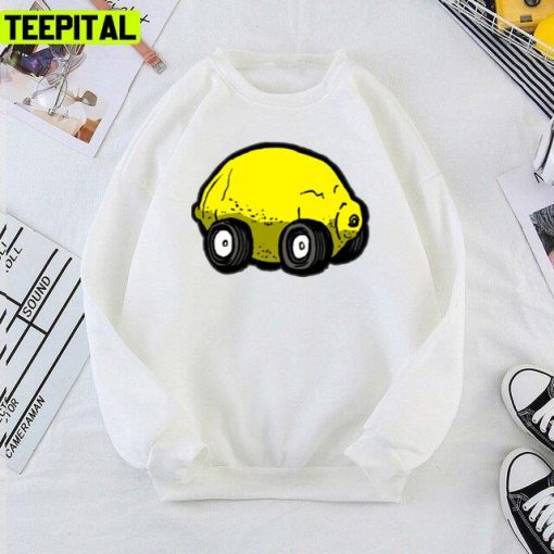 Lemon Car Meme Funny Illustration Unisex T-Shirt