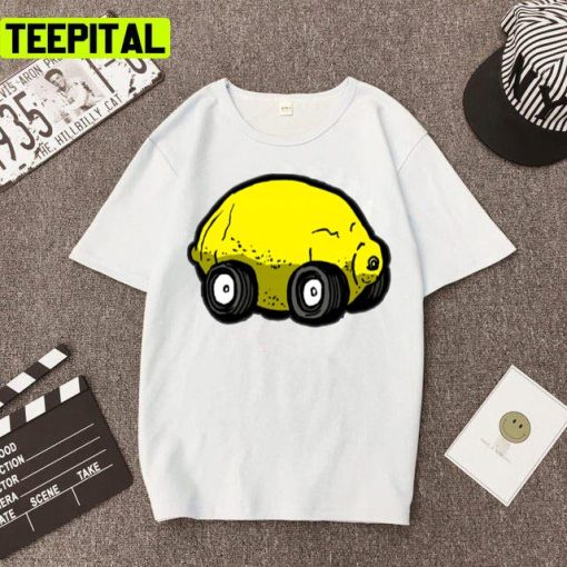 Lemon Car Meme Funny Illustration Unisex T-Shirt