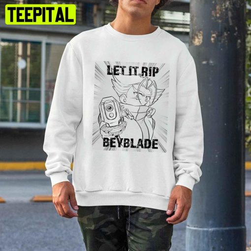 Let It Rip Beyblade Yuryitala Unisex T-Shirt