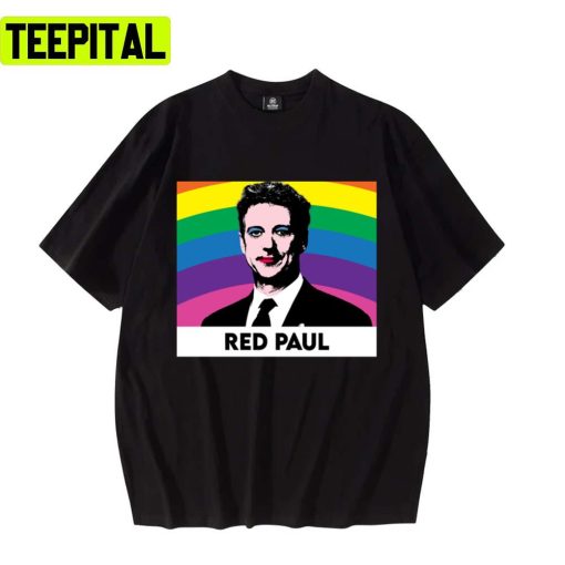 Lgbt Flag Mix Rand Paul Design Unisex T-Shirt