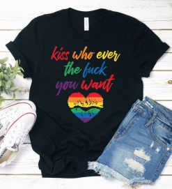 LGBT Kiss Whoever Shirt