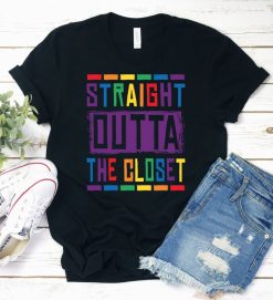 LGBT Outta Closet Pride Tee T-Shirt