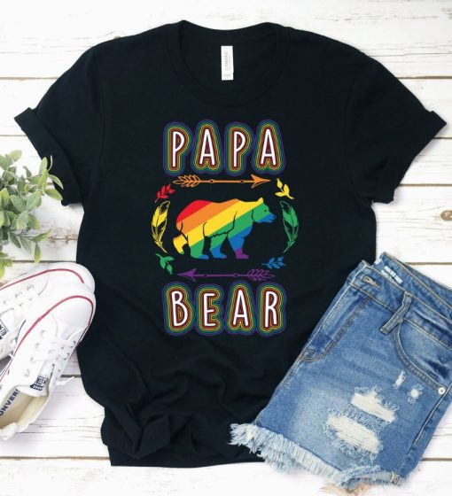 LGBT Papa Bear Shirt