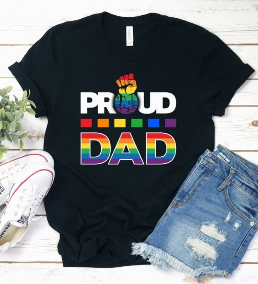 LGBT Proud Dad Shirt