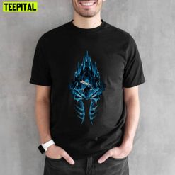 Lich King Helmet High Quality Unisex T-Shirt