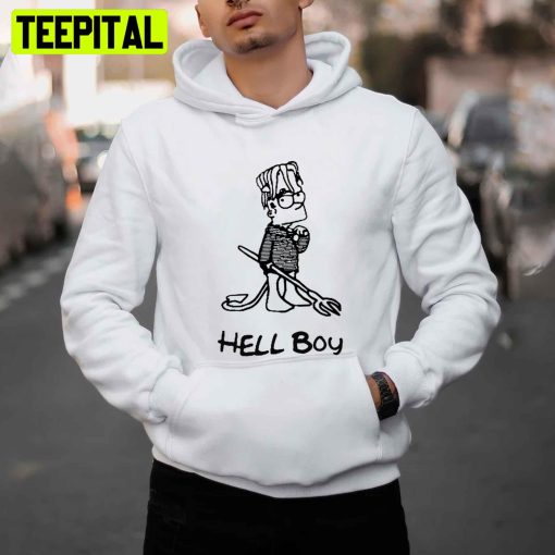 Lil Peep Hell Boy Funny Bart Simpson Unisex T-Shirt