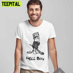 Lil Peep Hell Boy Funny Bart Simpson Unisex T-Shirt