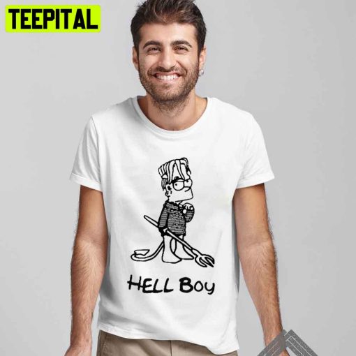 Lil Peep Hell Boy Funny Bart Simpson Unisex T-Shirt