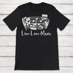 Live Love Music Unisex T-Shirt