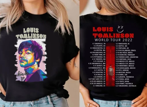 Louis Tomlinson Tour 2022 Concert Anniversary Unisex T-Shirt