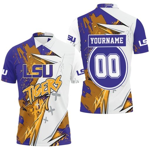 Lsu Tigers Ncaa For Lsu Fan 3d Personalized Polo Shirt All Over Print Shirt 3d T-shirt