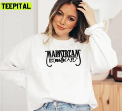 Mainstream Records And Tapes Design Unisex Sweatshirt