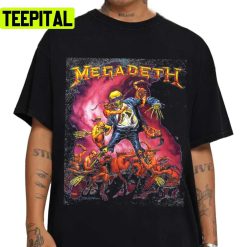 Megadeth Punk Slipknot Retro Rock Band Unisex T-Shirt