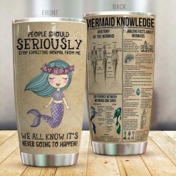 Mermaid People Should Seriously Gift For Lovers Travel Tumbler