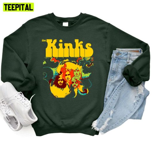 Metal Baby The Kinks Tri Blend Music Fans Unisex T-Shirt