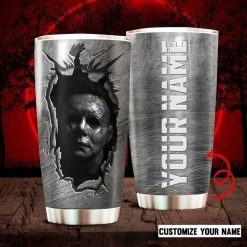 Michael Myers Horror Film Halloween Coffee Tumbler All Over Print