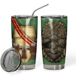 Michelangelo Tmnt Mike Mikey Cosplay Gift For Lover Day Travel Tumbler