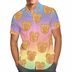 Mickey Waffles Rainbow Hawaii Shirt