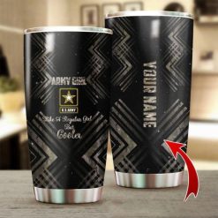 Military Gifts Army Girl Personalized Gift For Lover Day Travel Tumbler