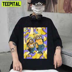 Minions Despicable Me Bananas Cartoon Kidsadults Unisex T-Shirt