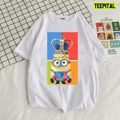 Minions King Bob Design Unisex T-Shirt