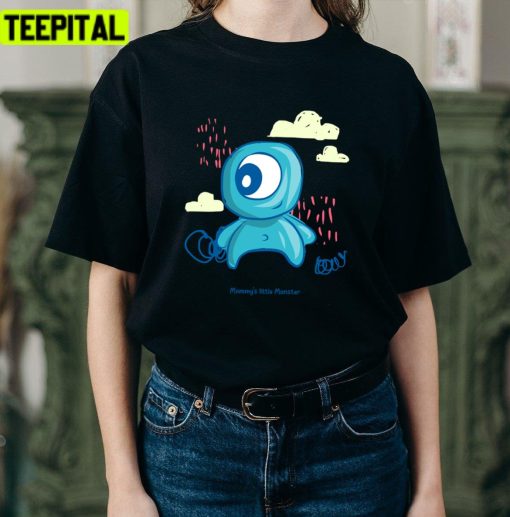 Momy’s Little Monster Trendy 2022 Design Unisex T-Shirt