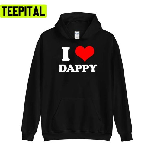 N Dubz Merch I Heart Love Dappy Unisex T-Shirt