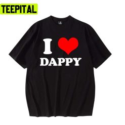 N Dubz Merch I Heart Love Dappy Unisex T-Shirt