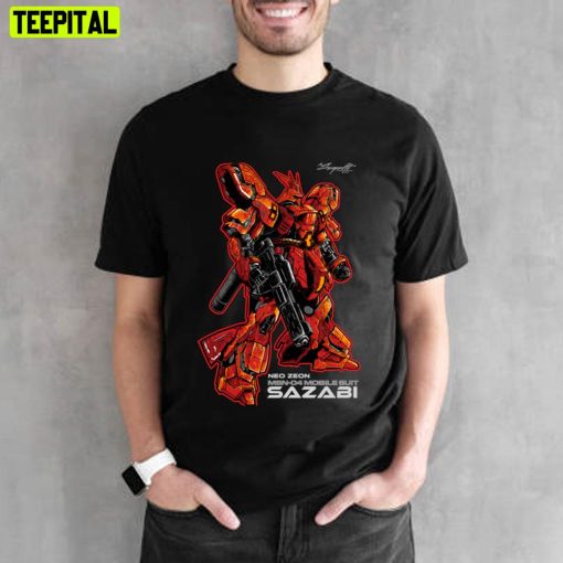 Neo Zeon Msn-04 Mobile Suit Sazabi Unisex T-Shirt