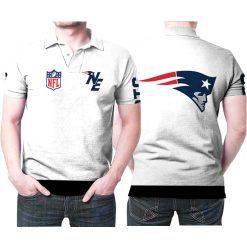 New England Patriots Nfl Logo On Chest 3d Designed For New England Patriots Fan Polo Shirt All Over Print Shirt 3d T-shirt