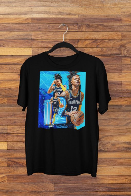 New Ja Morant12 Memphis Grizzlies Basketball Unisex T-Shirt