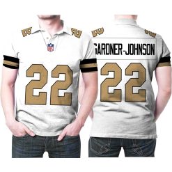 New Orleans Saints C. J. Gardner-johnson #22 Nfl American Football Team Logo Color Rush Custom Gift For Saints Fans Polo Shirt