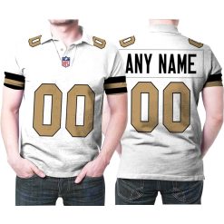 New Orleans Saints Nfl American Football Team Logo Color Rush Custom 3d Designed Allover Custom Gift For Saints Fans Polo Shirt