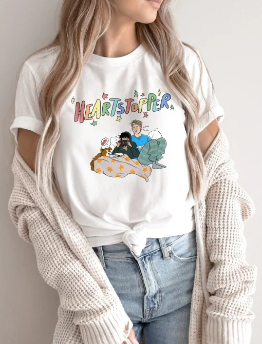 Nick and Charlie LGBTQ Heartstopper Unisex T-Shirt