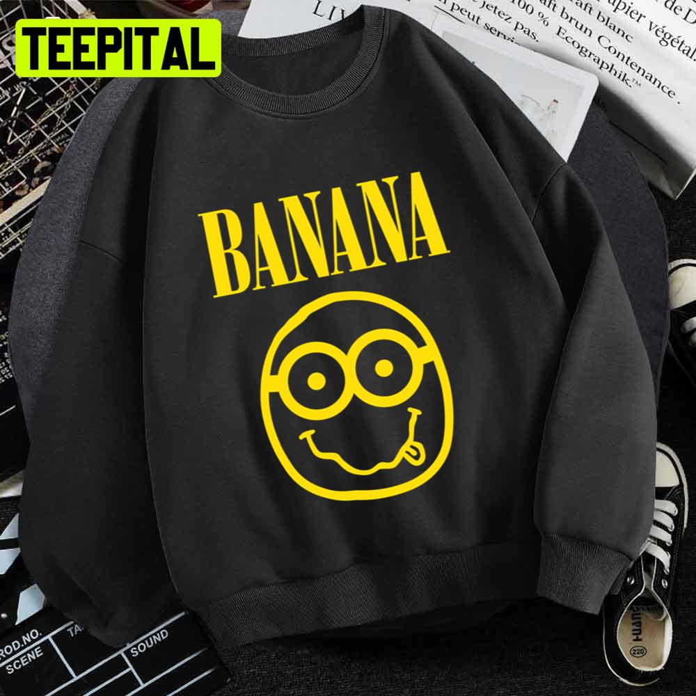 Nirvana Banana Logo Unisex T-Shirt – Teepital – Everyday New