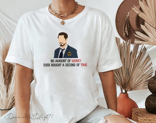 No Amount Of Money Ever Bought A Second Of Time Tony Stark Quotes Unisex T-Shirt