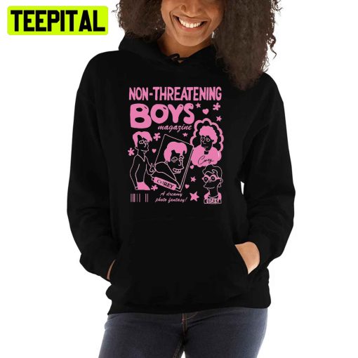 Non-Threatening Boys Magazine Simpsons Unisex T-Shirt