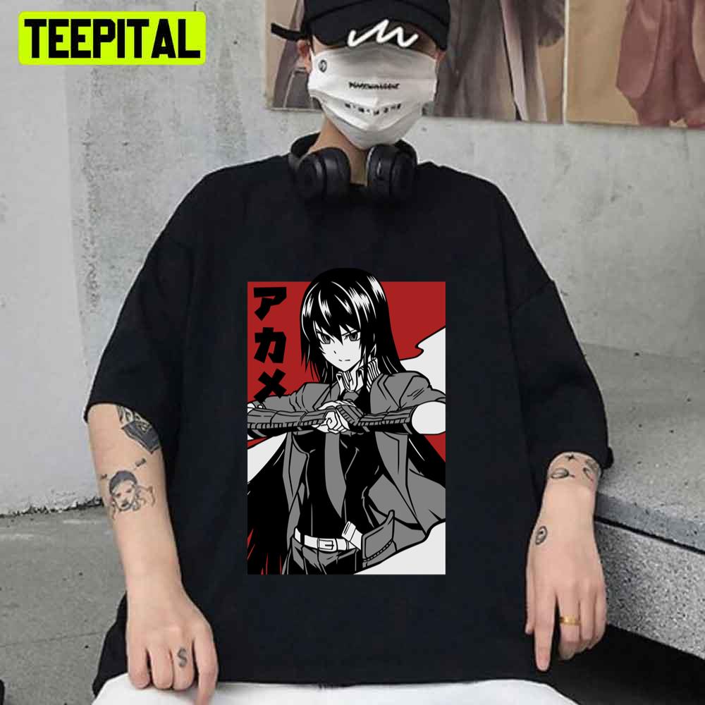 Akame Ga Kill Anime Unisex T-Shirt – Teepital – Everyday New Aesthetic  Designs