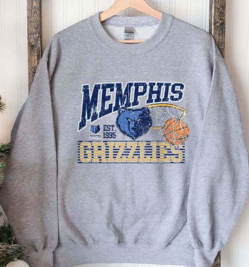 Old Grunge Style Memphis Grizzlies Est 1995 Unisex T-Shirt