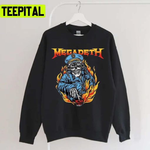 On Fire Megadeth Music Band Unisex T-Shirt