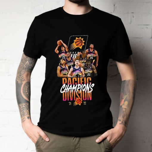 Pacieic Champions Division 2021 2022 Phoenix Suns Basketball Unisex T-Shirt