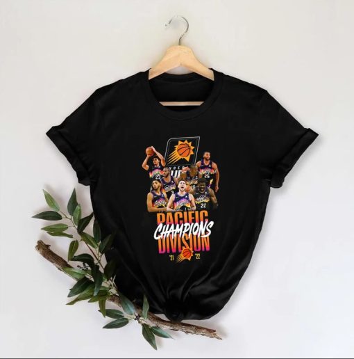 Pacieic Champions Division 2021 2022 Phoenix Suns Basketball Unisex T-Shirt