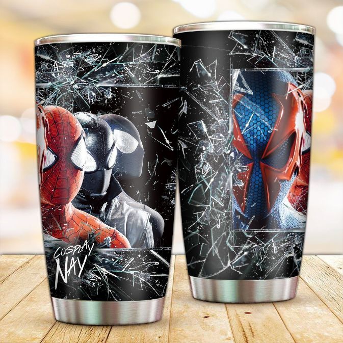 Personalized Multiverse Spider Man Gift For Lover Day Travel Tumbler