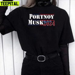 Portnoy Musk 2024 Alexandria Ocasio Cortez Unisex T-Shirt