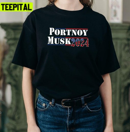 Portnoy Musk 2024 Alexandria Ocasio Cortez Unisex T-Shirt