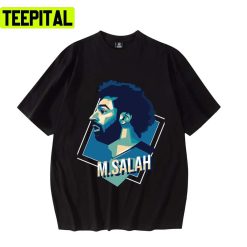 Portrait Of Liverpool Moh Salah Design Unisex T-Shirt