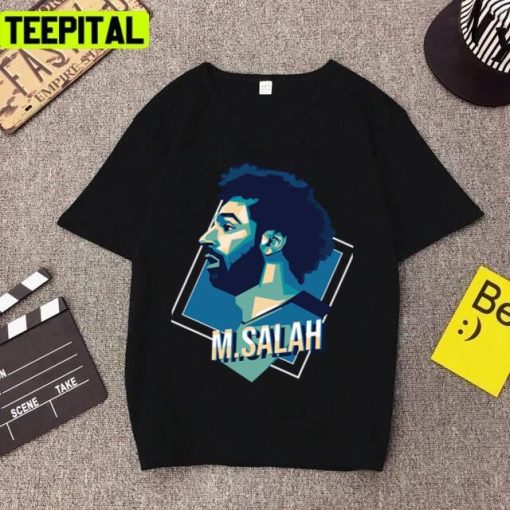 Portrait Of Liverpool Moh Salah Design Unisex T-Shirt